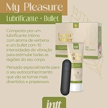 Imagem de Kit Laura Muller Gel Lubrificante Intimo Cápsula Bullet Intt