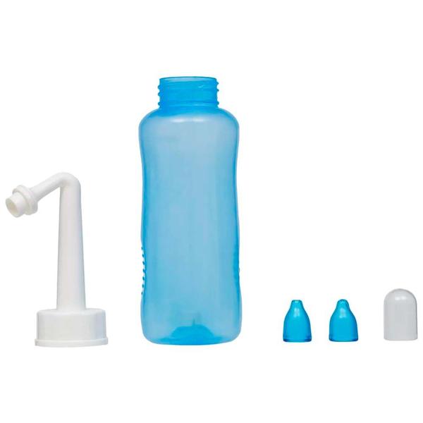 Imagem de Kit Lavador Nasal 300 ml 2 Bicos Uso Adulto e Infantil +0 Meses Buba