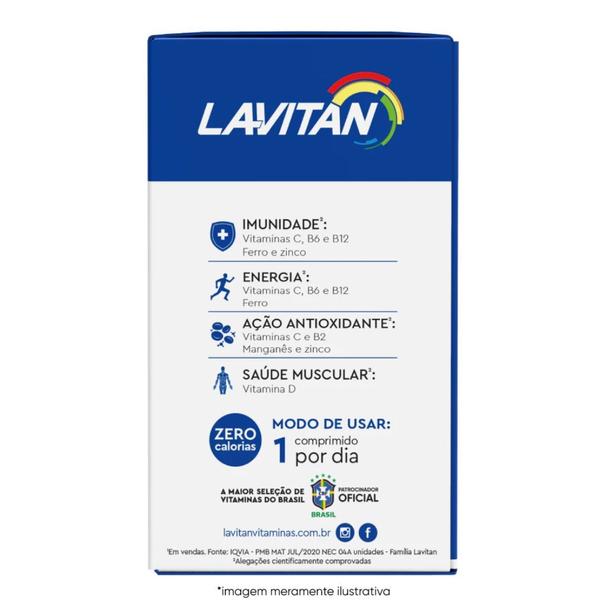 Imagem de Kit Lavitan A-Z Original Suplemento Alimentar 60 Comprimidos - 2 Unidades