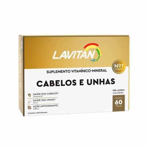 Imagem de KIT Lavitan HAIR cabelos e unhas c/ 3x60 caps (180 caps)