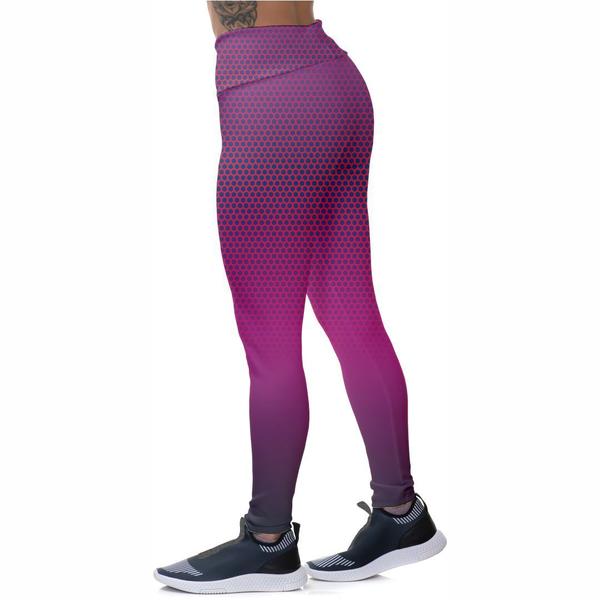 Imagem de Kit Legging Feminina Cos Alto Regata Academia Dry Treino Musculação Moda Fitness