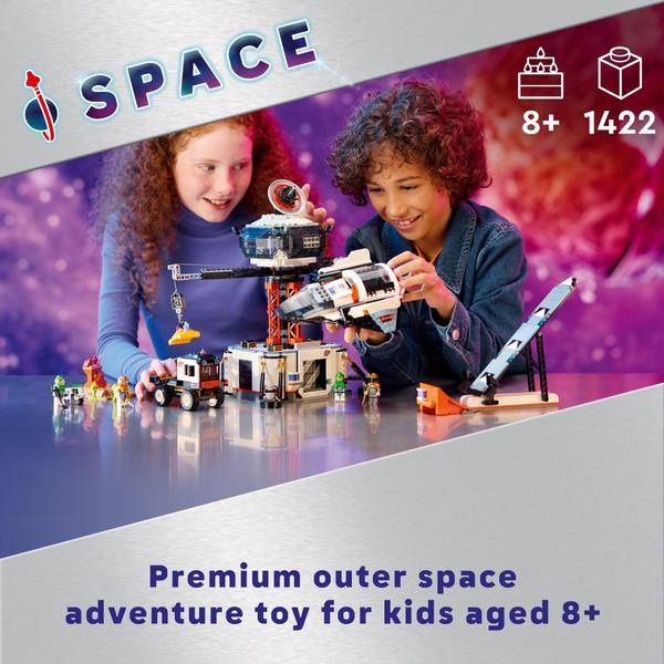 Imagem de Kit LEGO City Space Base Rocket Launchpad 60434 - Construção Espacial