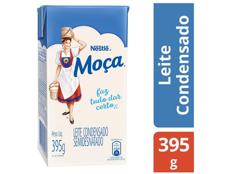 Imagem de Kit Leite Condensado Nestlé Semidesnatado Moça