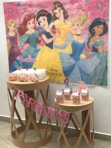 Imagem de Kit Lembrancinhas Festa Infantil Princesas Disney Decoração 