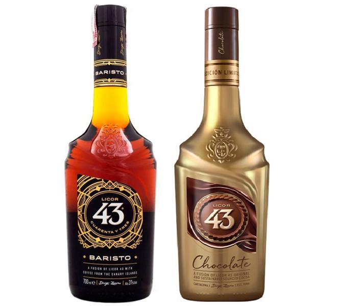 Kit Licor 43 Diego Zamora Baristo + Chocolate 700ml cada Imagem de Kit Licor 43 Diego Zamora Baristo + Chocolate 700ml cada
