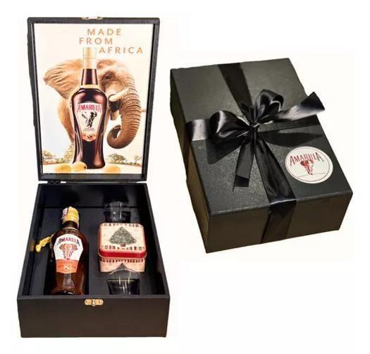 Imagem de Kit Licor Amarula 375Ml Presente + Bombom Ferrero Rocher