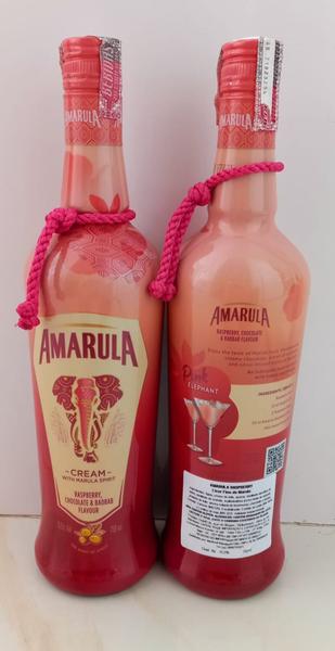 Imagem de Kit Licor Amarula Raspberry 750ml 2 unidades