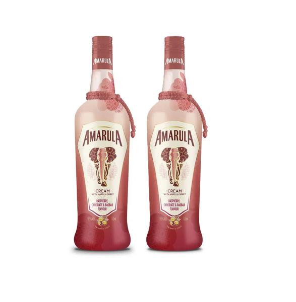 Imagem de Kit Licor Amarula Raspberry 750ml 2 unidades