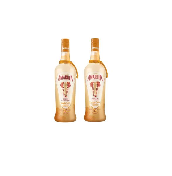 Imagem de Kit Licor Amarula Vanilla Spice Cremoso Baunilha 750ml 2uni