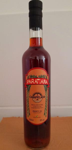 Imagem de Kit Licor de Cachaça Paratiana Caramelada 500ml - 3 unidades