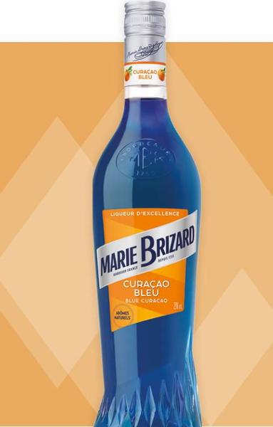 Imagem de Kit Licor Marie Brizard Curaçao Bleu Laranja 700ml 3unidades