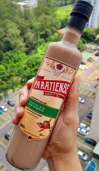 Imagem de Kit Licor Paratiense Chocolate Com Pimenta 500ml 2 unidades