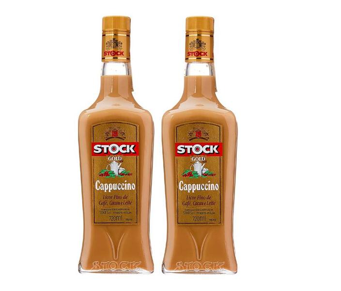 Imagem de Kit Licor Stock Cappuccino 720ml 2 unidades