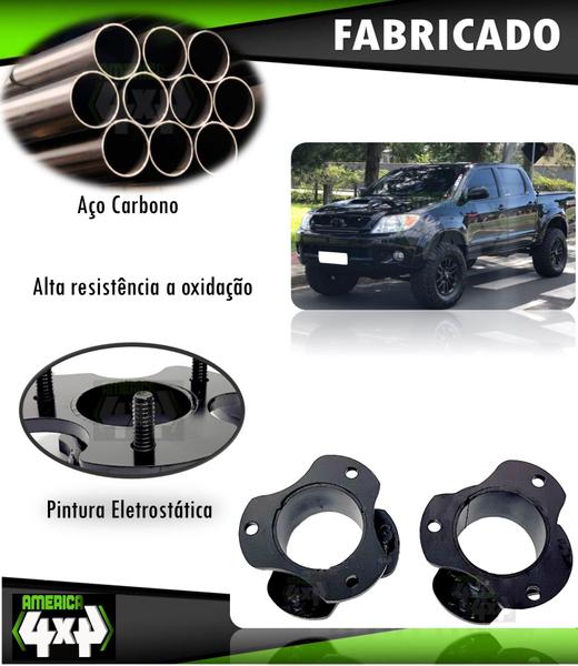 Imagem de Kit Lift  Calço Dianteiro 1 Polegada Hilux 2015 A 2020