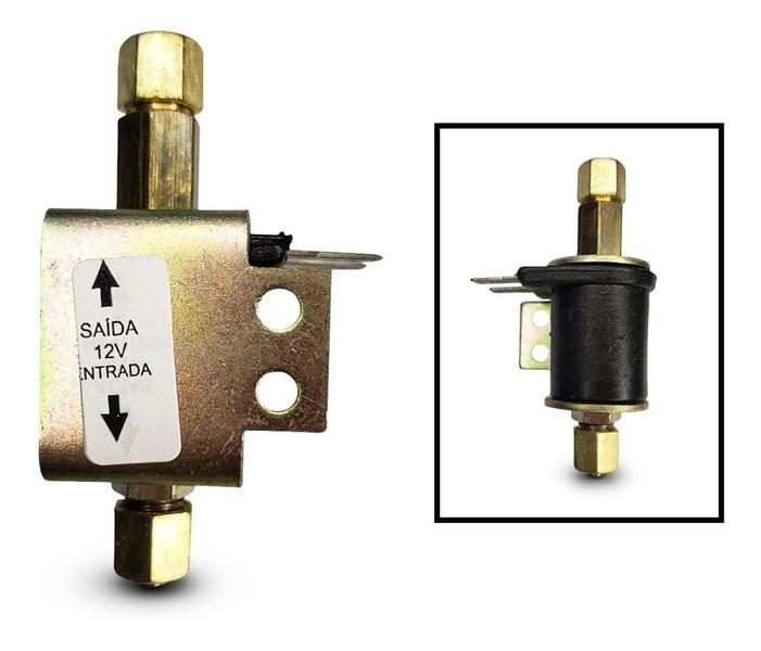 Imagem de Kit Ligação Buzina Ar C/válvula Solenoide 12v Caminhão