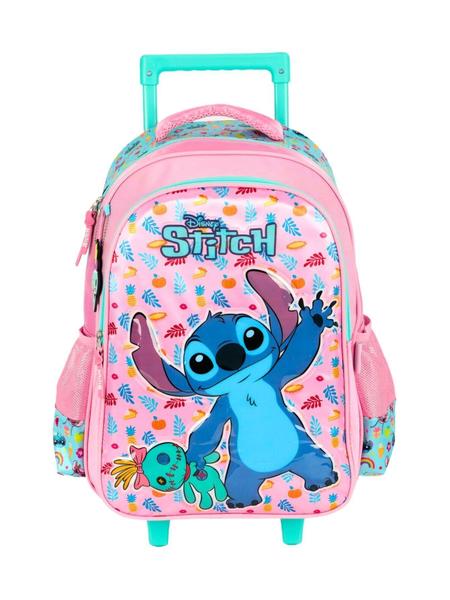 Imagem de Kit Lilo Stitch Mochila Lancheira Estojo Garrafa Pl 1552