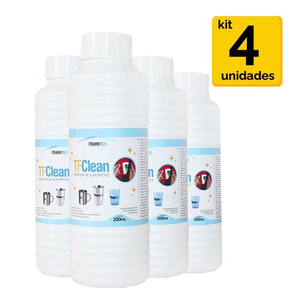 Imagem de KIT Limpador de Superfícies TF Clean 200ML - 4 unidades