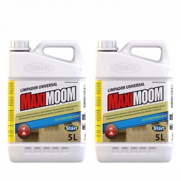 Kit Limpador Multiuso Maximoom 5 litros 2 Unidades Start Imagem de Kit Limpador Multiuso Maximoom 5 litros 2 Unidades Start