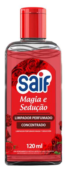 Imagem de Kit Limpador Perfumado Concentrado Magia e Sedução Saif 120ml - 2 unds