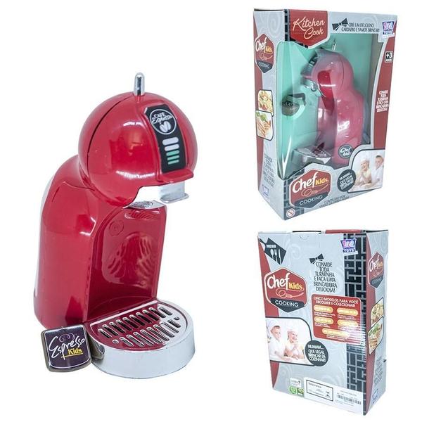 Kit Liquidificador Brinquedo Cafeteira Chef Vermelho 20Pç - Altimar Imagem de Kit Liquidificador Brinquedo Cafeteira Chef Vermelho 20Pç