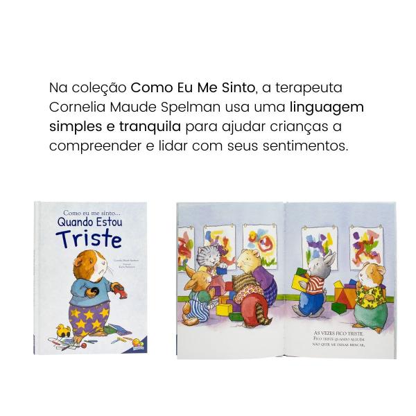 Imagem de Kit Livro Como Eu Me Sinto Coleção C/ 7 Livros Treina As Emoções - CAPA DURA