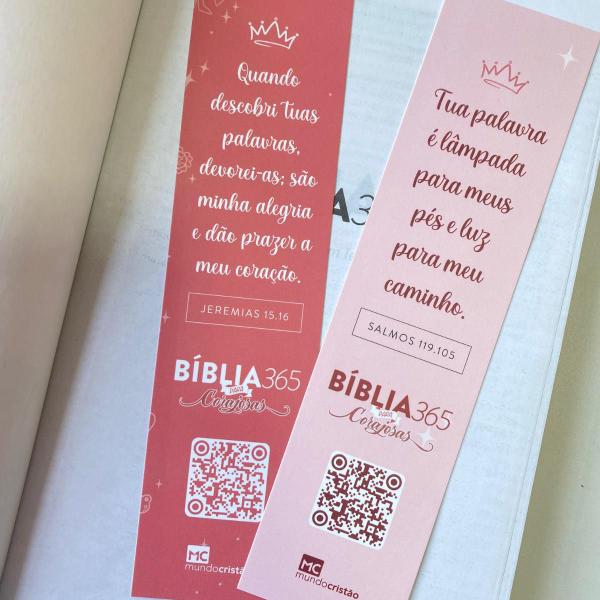 Imagem de Kit livro corajosas - livro corajosas 2 e bíblia 365 para corajosas nvt meninas jovens adolescentes