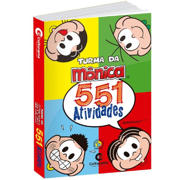 Imagem de Kit Livros Turma da Mônica 551 Atividades + 501 Desenhos para Colorir