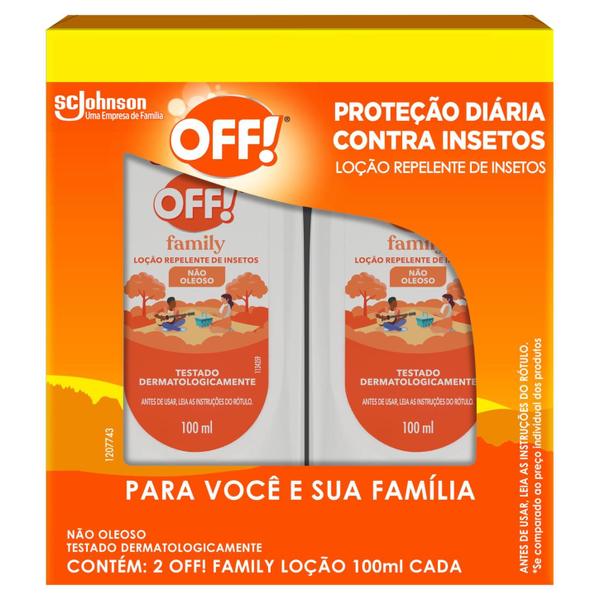 Imagem de Kit Loção Repelente de Mosquitos e Insetos de 100ml 2Un Cada