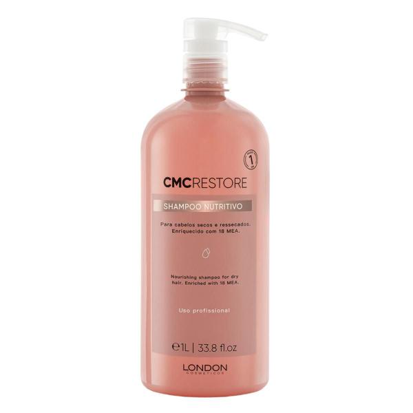 Imagem de Kit London CMC Nutrition Shampoo 1l e Condicionador 200ml