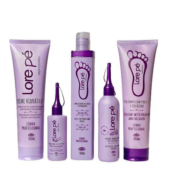 Kit Lore Pé: Pés Suaves E Sem Calos - Kit Lorepé Completo Imagem de Kit Lore Pé: Pés Suaves E Sem Calos