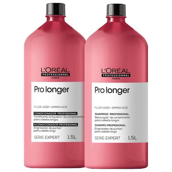 Imagem de Kit Loreal Pro Longer Shampoo E Condicionador - 1,5L