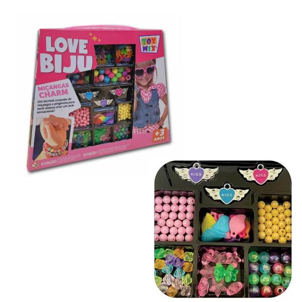 Imagem de Kit Love Biju Miçangas Charm Infantil Toy Mix