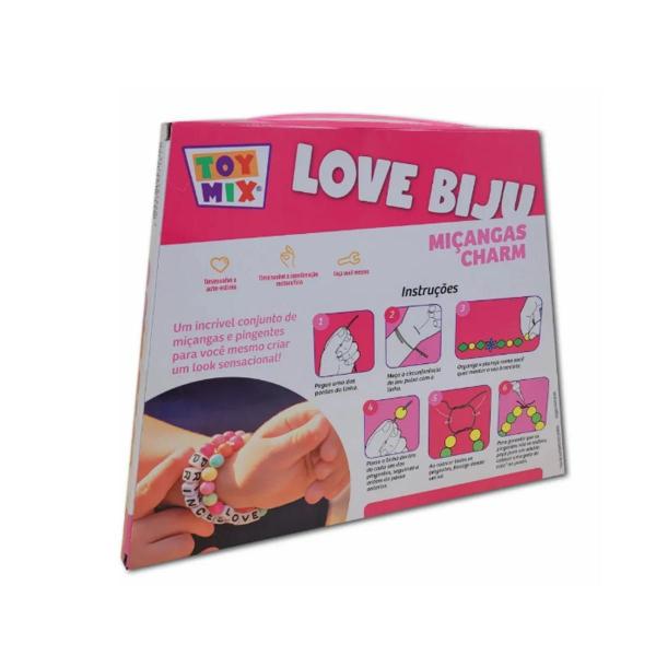 Imagem de Kit Love Biju Miçangas Charm Infantil Toy Mix