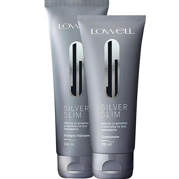 Imagem de Kit Lowell Silver Slim Shampoo 240ml + Condicionador 200ml