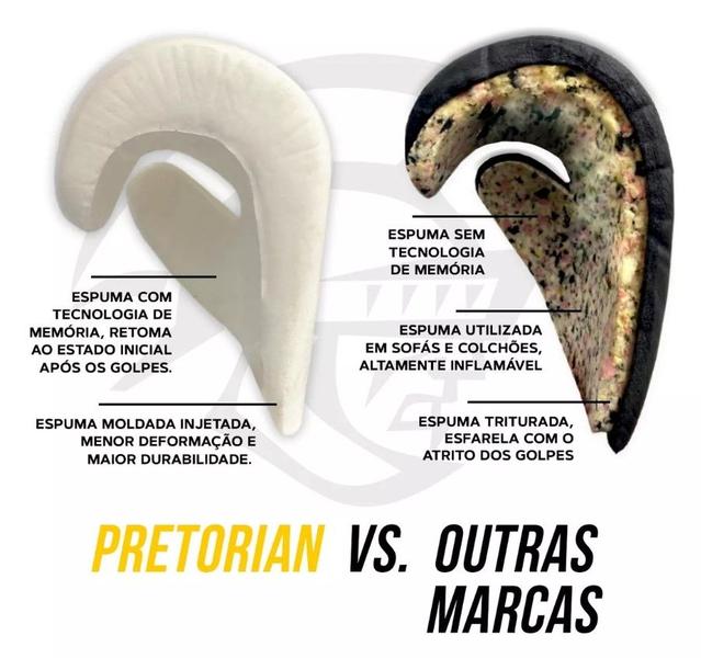 Imagem de Kit Luva De Boxe E Muay Thai Pretorian Elite + Bandagem + Protetor Bucal + Bolsa Bag