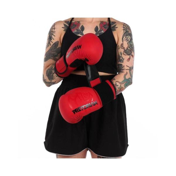 Imagem de Kit Luva De Boxe Muay Thai Fx2 Bandagem + Bucal - Pretorian