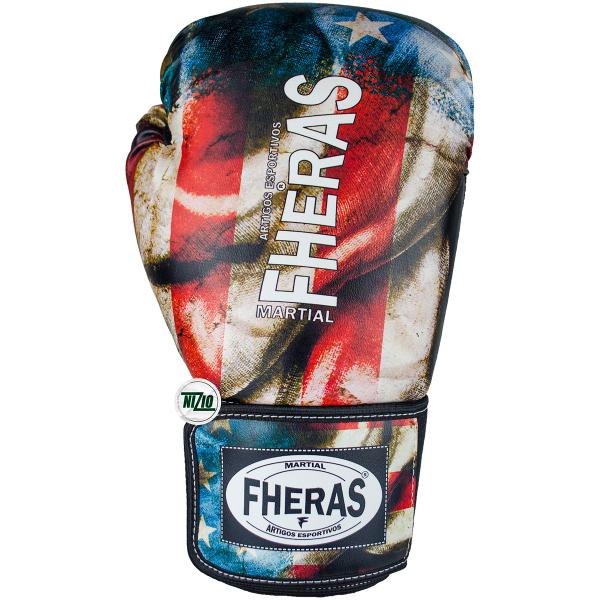 Imagem de Kit Luva de Boxe Muay Thai MMA Bandagem e Bucal 12oz EUA