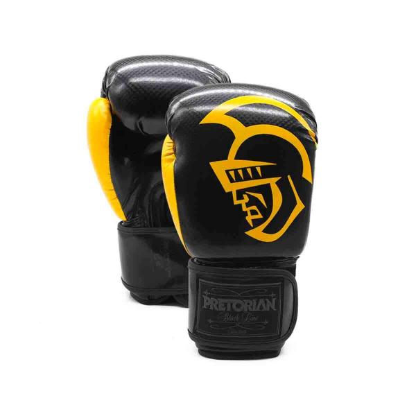 Imagem de Kit Luva Pretorian Black Line Boxe + Bandagem + Bucal