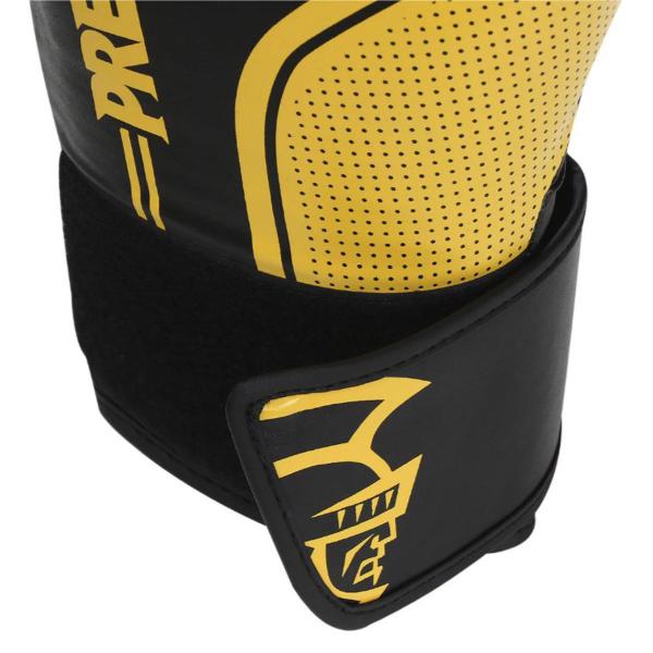 Kit Luvas Bucal Bandagem First Fx-1 Pretorian Preto Amarelo - Naja Imagem de Kit Luvas Bucal Bandagem First Fx-1 Pretorian Preto Amarelo