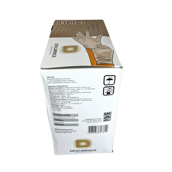 Kit luvas sintética cirúrgicas policloropreno 300un tam. 7,0 - DESCARPACK Imagem de Kit luvas sintética cirúrgicas policloropreno 300un tam. 7,0