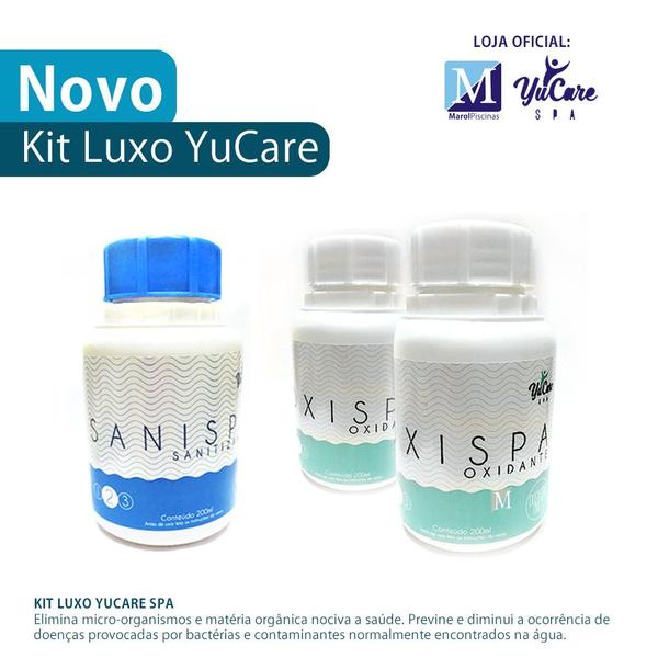 Imagem de Kit Luxo Yucare 1 Sanispa 2 Oxispa (3 unidades)