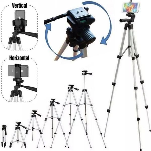Kit Luz Ring Light Tripé Microfone Lapela Suporte para Celular Gravação Vídeo Aulas Home Office - CJJM Imagem de Kit Luz Ring Light Tripé Microfone Lapela Suporte para Celular Gravação Vídeo Aulas Home Office