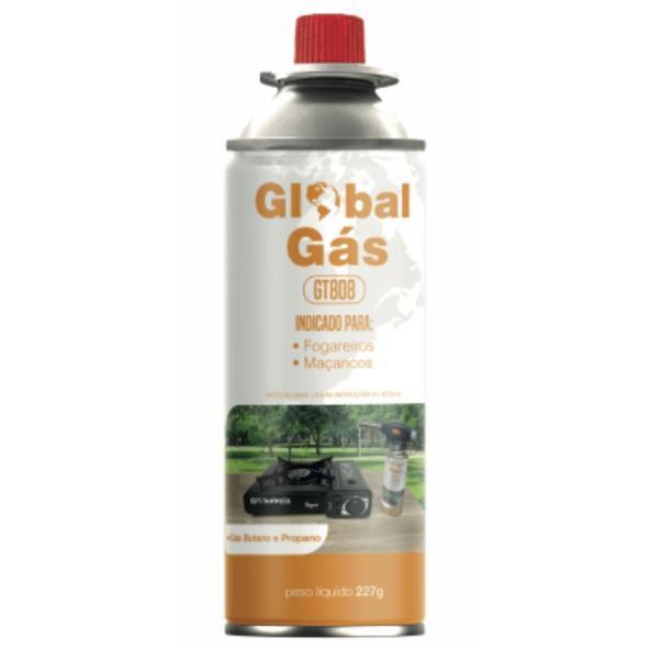 Kit maçarico culinário automatico controle da chama artesanato solda + 10 refil gás globalmix 227g Imagem de Kit maçarico culinário automatico controle da chama artesanato solda + 10 refil gás globalmix 227g