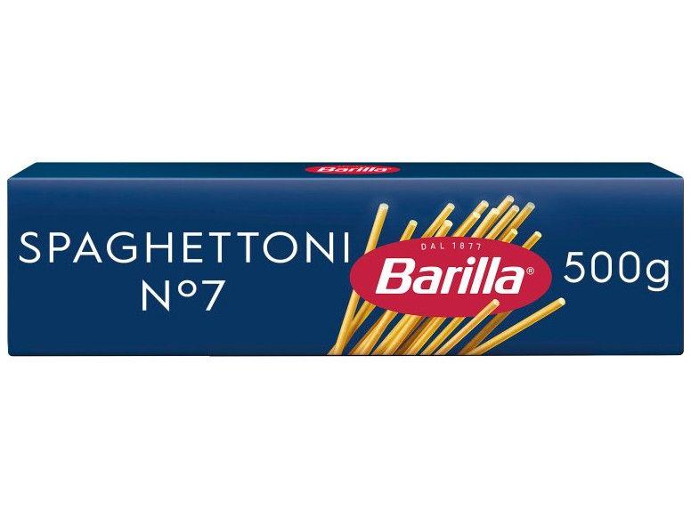 Kit Macarrão Spaghettoni Grano Duro Barilla Seco - n.7 500g 3 Unidades Imagem de Kit Macarrão Spaghettoni Grano Duro Barilla Seco
