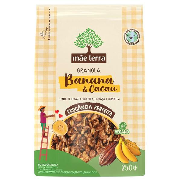 Imagem de Kit Mãe Terra Granola Cacau 250G E Banana E Cacau 250G