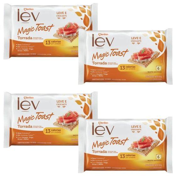 Kit Magic Toast Torrada Crocante Base P/ Patê Original 600g - Marilan Imagem de Kit Magic Toast Torrada Crocante Base P/ Patê Original 600g