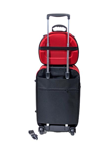 Kit Mala pequena de Bordo(tamanho Anac 55x35x25cm)+ Frasqueira Nécessaire Viagem 10kg Avião - TriunphoBag Imagem de Kit Mala pequena de Bordo(tamanho Anac 55x35x25cm)+ Frasqueira Nécessaire Viagem 10kg Avião