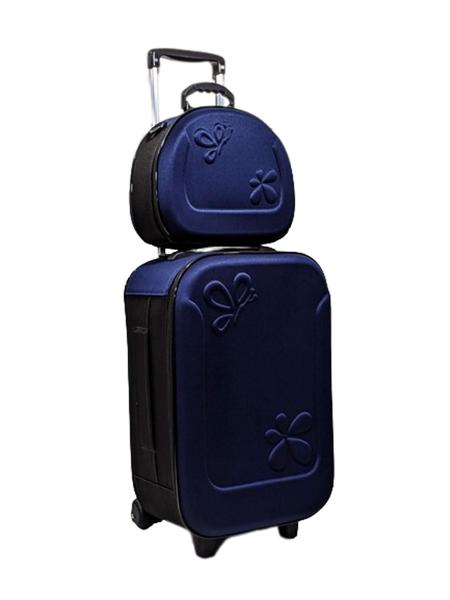 Kit Mala pequena de Bordo(tamanho Anac 55x35x25cm)+ Frasqueira Nécessaire Viagem 10kg Avião - TriunphoBag Imagem de Kit Mala pequena de Bordo(tamanho Anac 55x35x25cm)+ Frasqueira Nécessaire Viagem 10kg Avião