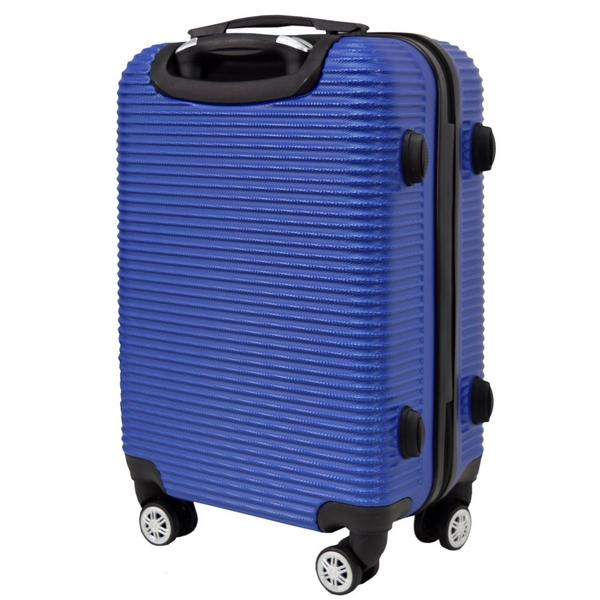 Imagem de Kit Malas de Viagem 2 Peças Venture Infinity ABS Rodas Duplas 360 Azul