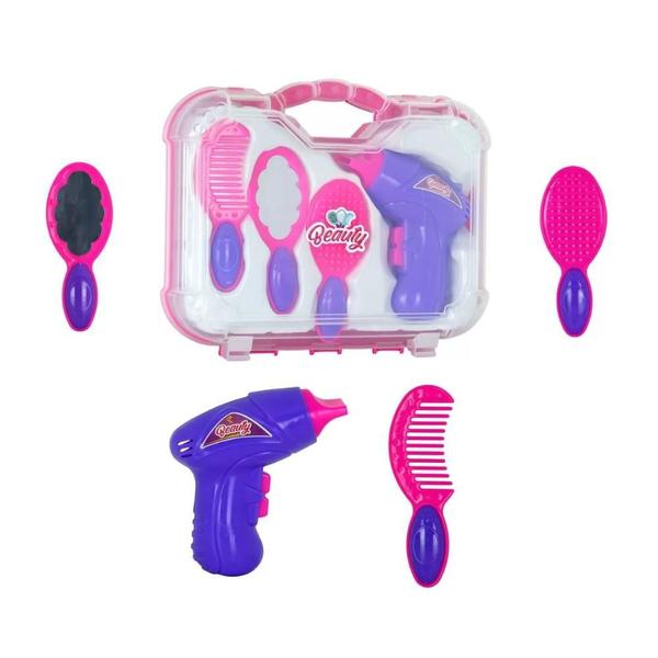 Kit Maleta Beauty Salão de Beleza Acessórios Pakitoys - Pakiplast Imagem de Kit Maleta Beauty Salão de Beleza Acessórios Pakitoys